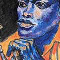 Violet and Orange Blues